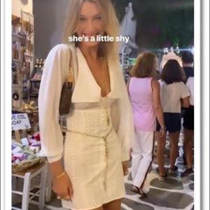 Bella Hadid with Jean Vivien Dress NWT xs